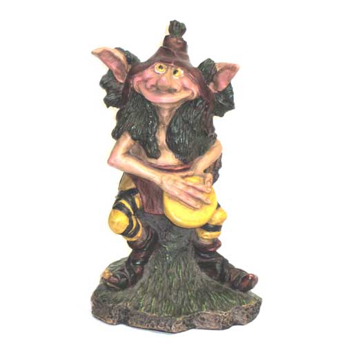  imagen figura duende tocando la padereta